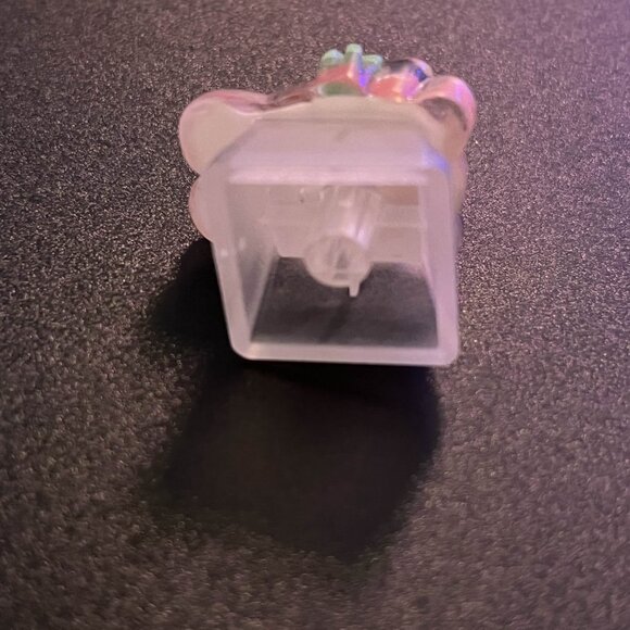 Cute Bunny with Strawberries Keycap OEM Mechanical Keyboard with Cross Axis - Picture 3 of 3